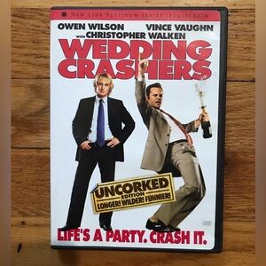 🖤5 for $20- Wedding Crashers Uncorked E Movie DVD Video Owen Wilson Vince Vaughn